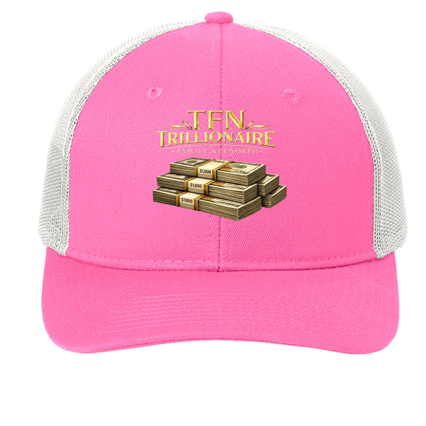 True Pink/ White - C402 - FRONT